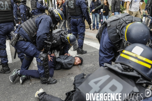 Manifestation du 1er mai et contre la Réforme des Retraites.