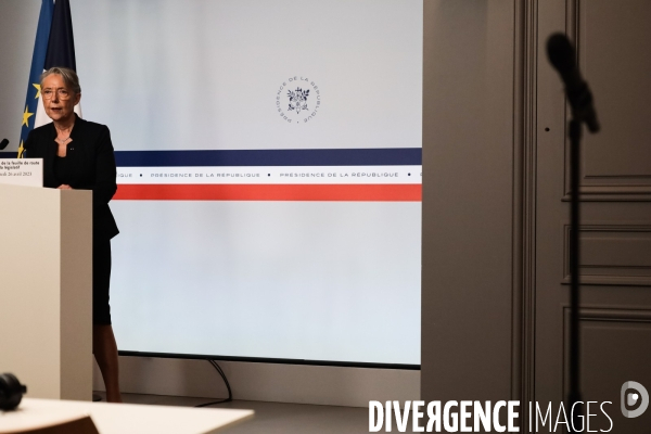 Elisabeth borne - la feuille de route gouvernementale