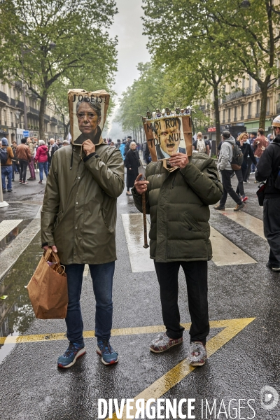 Manifestants du premier mai à Paris