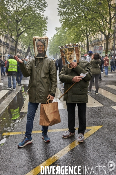 Manifestants du premier mai à Paris