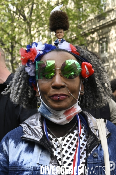 Manifestation du 1er mai 2023 et contre la réforme des retraites, Paris.