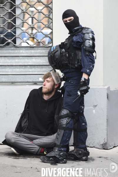 Manifestation du 1er mai 2023 et contre la réforme des retraites, Paris.