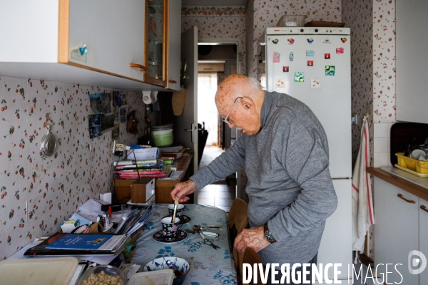 Centenaire à domicile