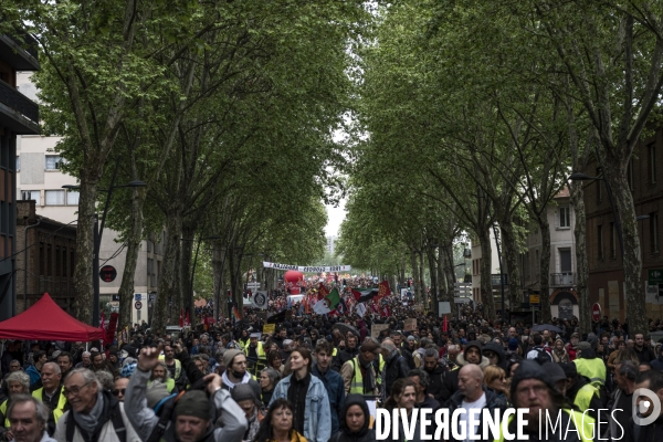 Manifestation du 1er mai à Toulouse