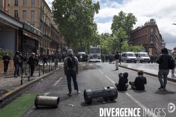 Manifestation du 1er mai à Toulouse