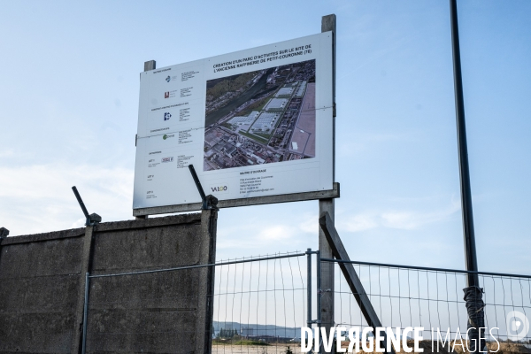 Reconversion du site de l ancienne raffinerie Pétroplus de Petit-Couronne en Seine-Maritime