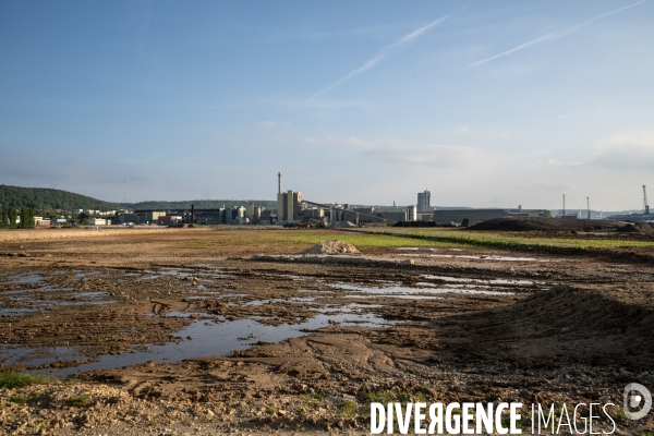Reconversion du site de l ancienne raffinerie Pétroplus de Petit-Couronne en Seine-Maritime