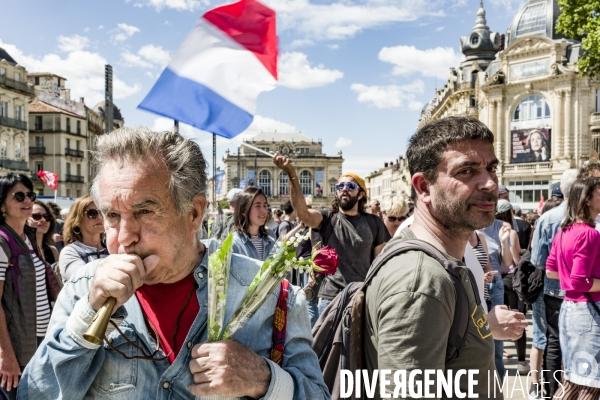 1er Mai - Manifestation Montpellier