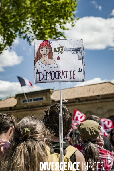 1er Mai - Manifestation Montpellier