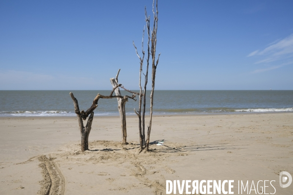 Plage des Arros à Soulac-sur-Mer