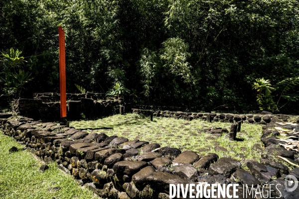 Barrage hydroelectrique de la vallee de la Papenoo (Ile de Tahiti)