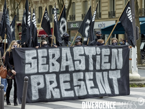 Manifestation commemoration Sébastien Deyzieu