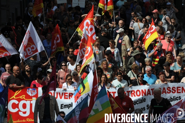 Manifestation de la colère