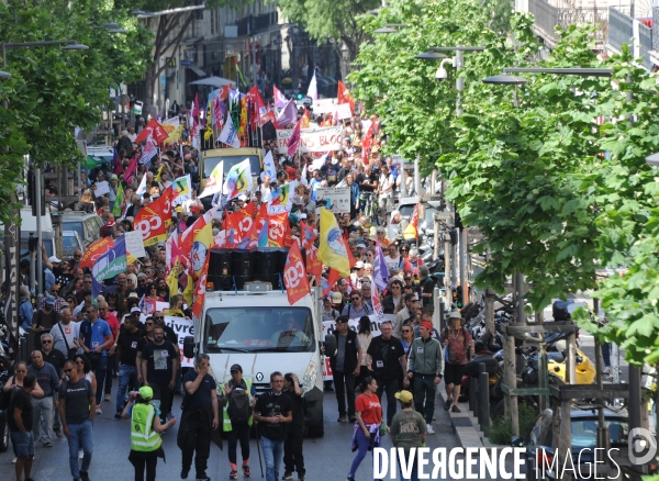 Manifestation de la colère