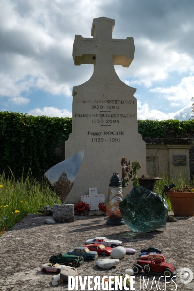 Tombe de Françoise Sagan