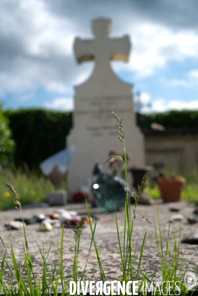 Tombe de Françoise Sagan