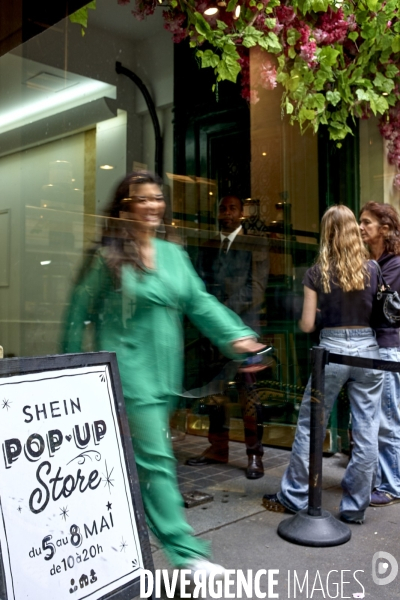 SHEIN , pop up store éphémère à Paris