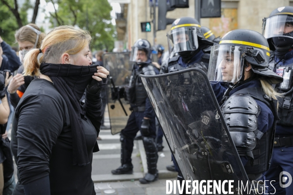 Manifestation du 1er mai et contre la Réforme des Retraites.