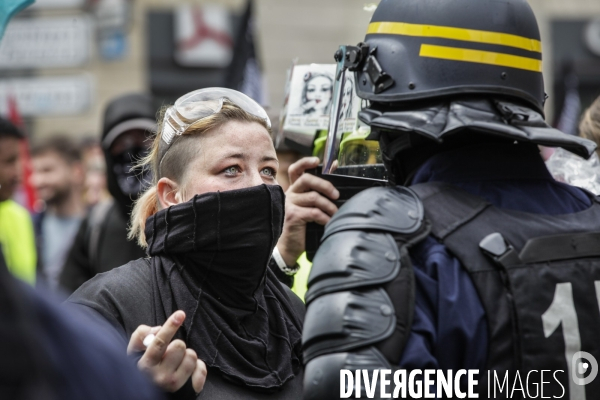 Manifestation du 1er mai et contre la Réforme des Retraites.