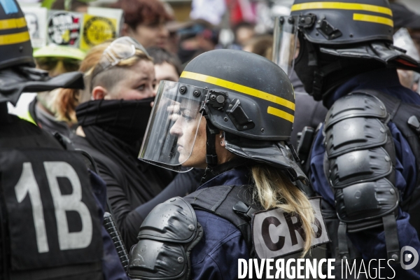 Manifestation du 1er mai et contre la Réforme des Retraites.