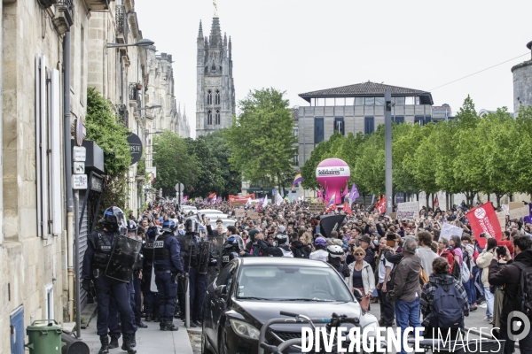 Manifestation du 1er mai et contre la Réforme des Retraites.