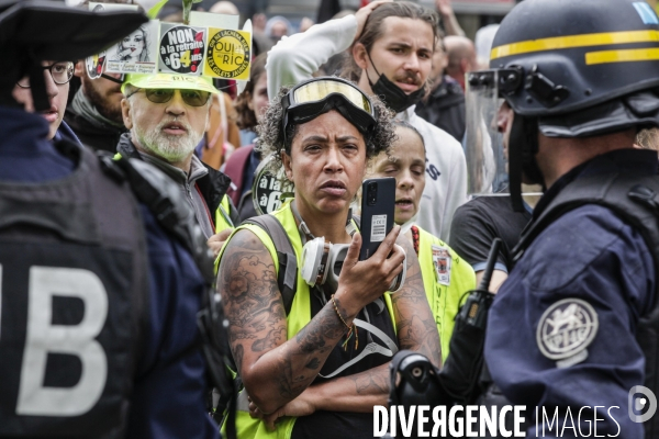 Manifestation du 1er mai et contre la Réforme des Retraites.