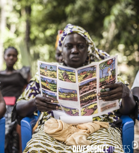 Deminage en casamance, senegal.