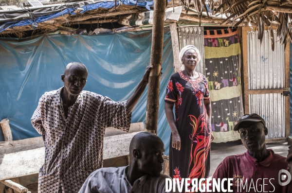 Deminage en casamance, senegal.