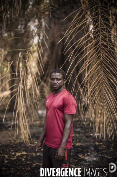 Deminage en casamance, senegal.