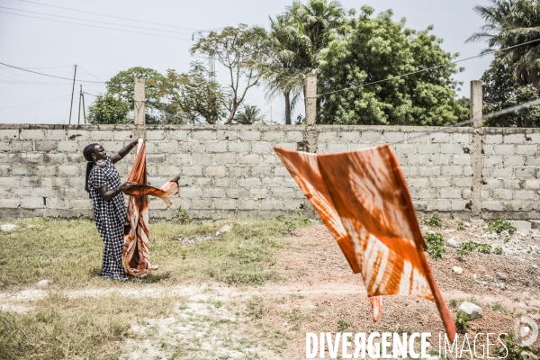 Deminage en casamance, senegal.