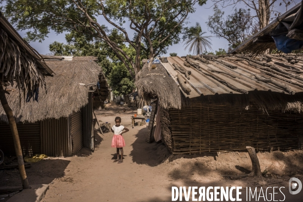Deminage en casamance, senegal.