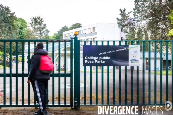 Mixité sociale au collège Rosa Parks de Nantes