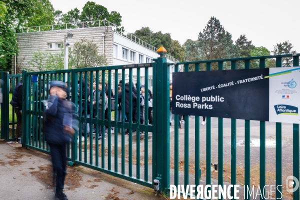 Mixité sociale au collège Rosa Parks de Nantes