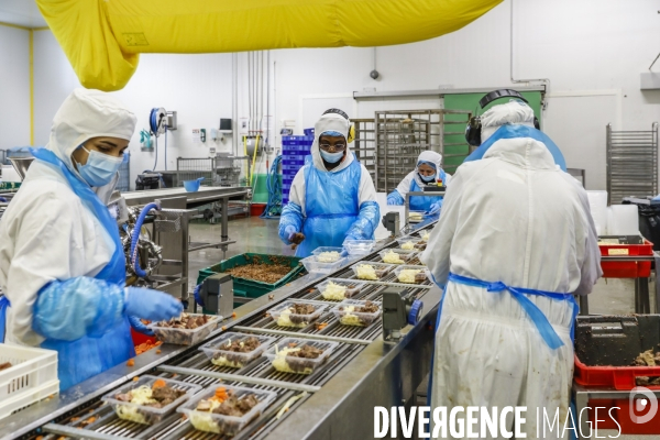 L usine Lechef spécialisée dans les plats surgelés et frais à Agen.