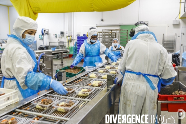 L usine Lechef spécialisée dans les plats surgelés et frais à Agen.