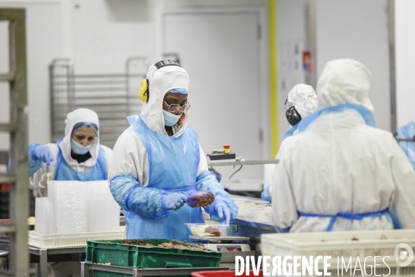 L usine Lechef spécialisée dans les plats surgelés et frais à Agen.