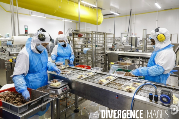 L usine Lechef spécialisée dans les plats surgelés et frais à Agen.