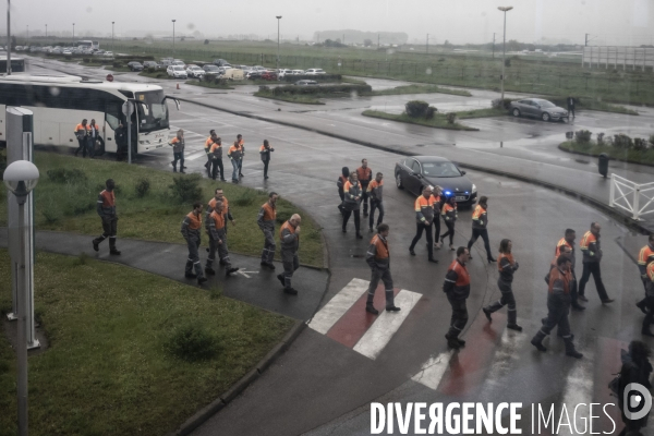 Déplacement d Emmanuel Macron à Dunkerque