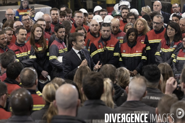 Déplacement d Emmanuel Macron à Dunkerque