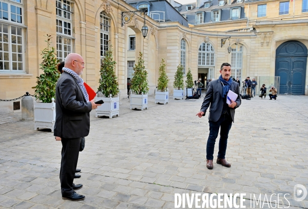 Élisabeth BORNE, Première ministre reçoit les représentants des organisations syndicales