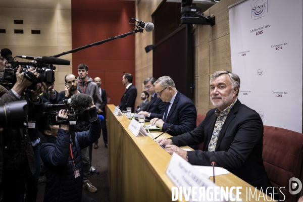 Audition au Sénat de Yannick Morez