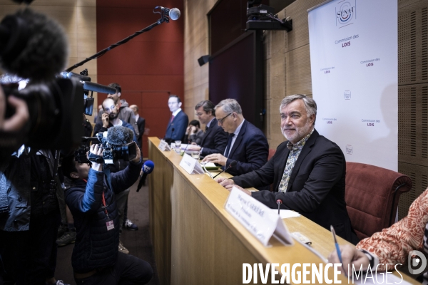 Audition au Sénat de Yannick Morez