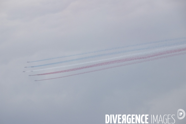 Célébration des 70 ans de la Patrouille de France