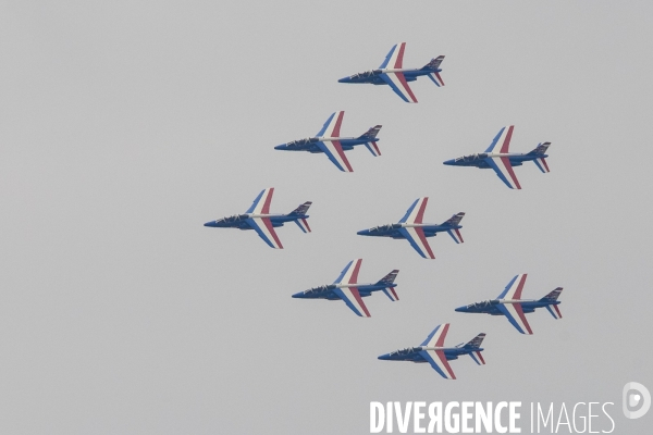 Célébration des 70 ans de la Patrouille de France