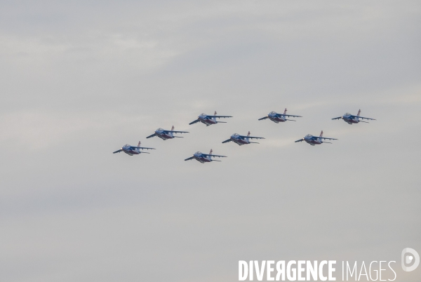 Célébration des 70 ans de la Patrouille de France