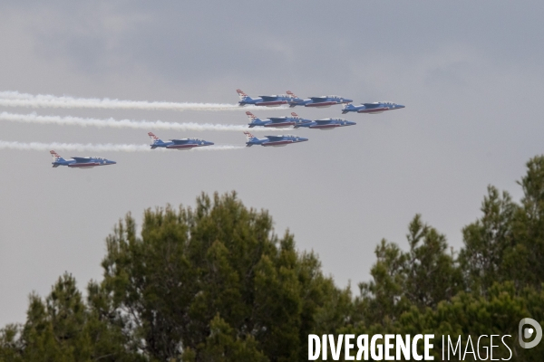 Célébration des 70 ans de la Patrouille de France