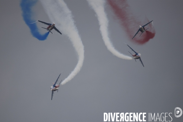 Célébration des 70 ans de la Patrouille de France