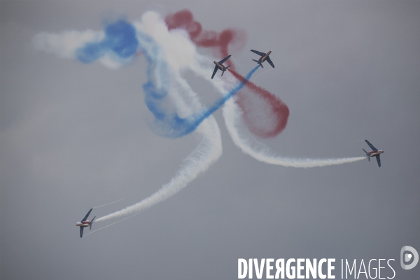 Célébration des 70 ans de la Patrouille de France