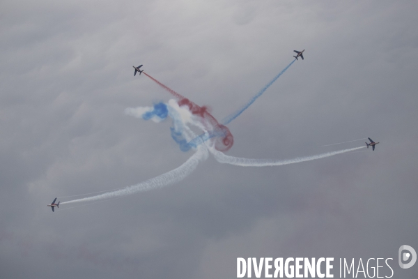 Célébration des 70 ans de la Patrouille de France