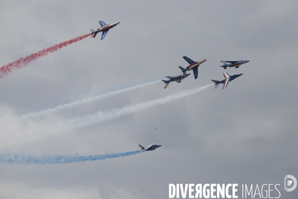 Célébration des 70 ans de la Patrouille de France